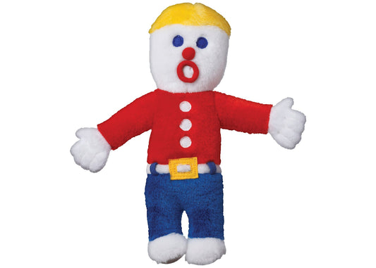 Multipet Mr. Bill plush dog toy, 10 inches, talking toy with batteries included