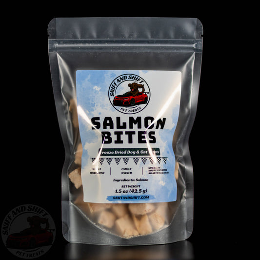 Seafood Sampler — freeze-dried pink salmon