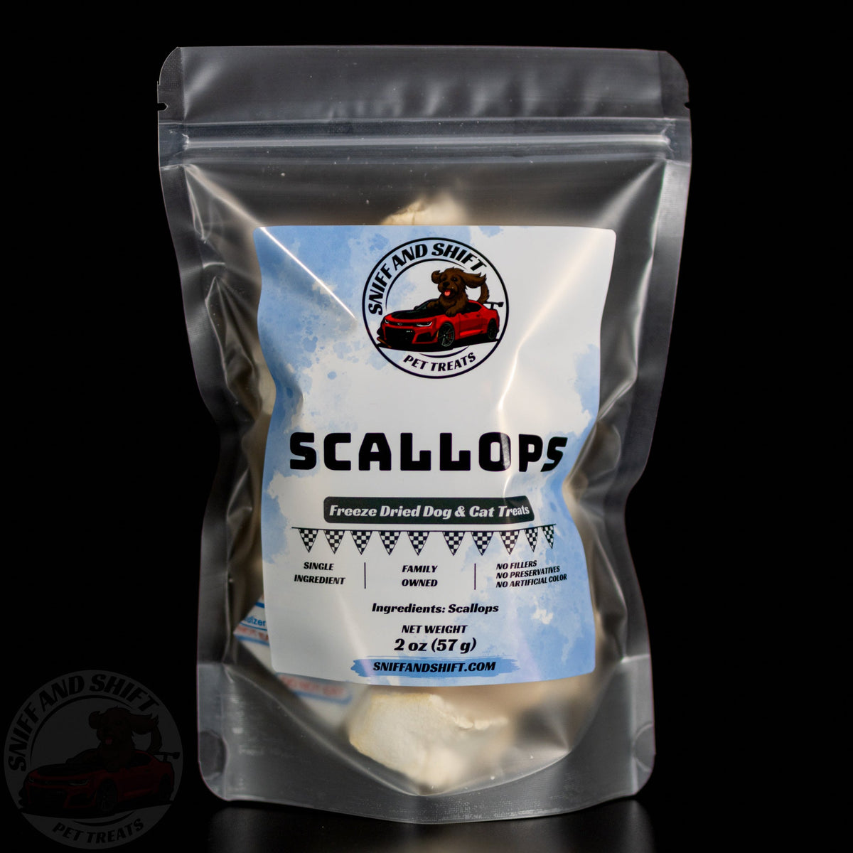 Exotic Collection Box — freeze-dried scallops