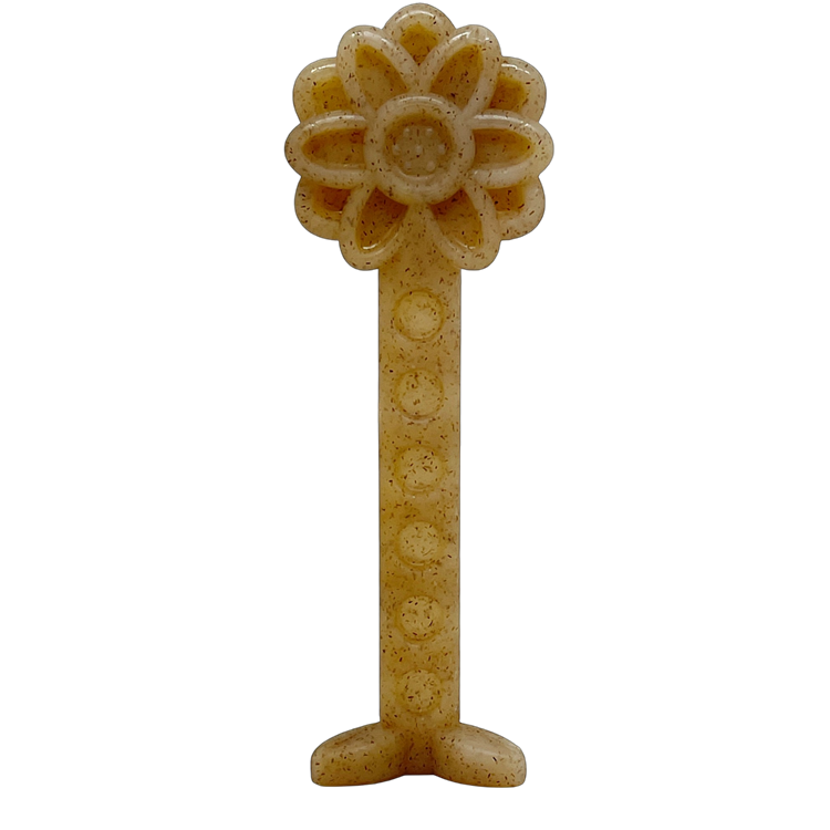 Flower Tower Nylon Chew Toy shaped like a flower, SodaPup, sold through Sniff and Shift