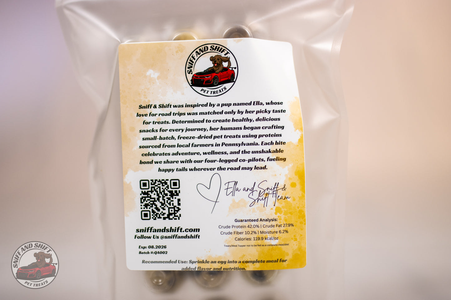 Sniff and Shift Freeze-Dried Raw Quail Eggs – Whole Egg Power for Dogs & Cats! BULK OPTIONS