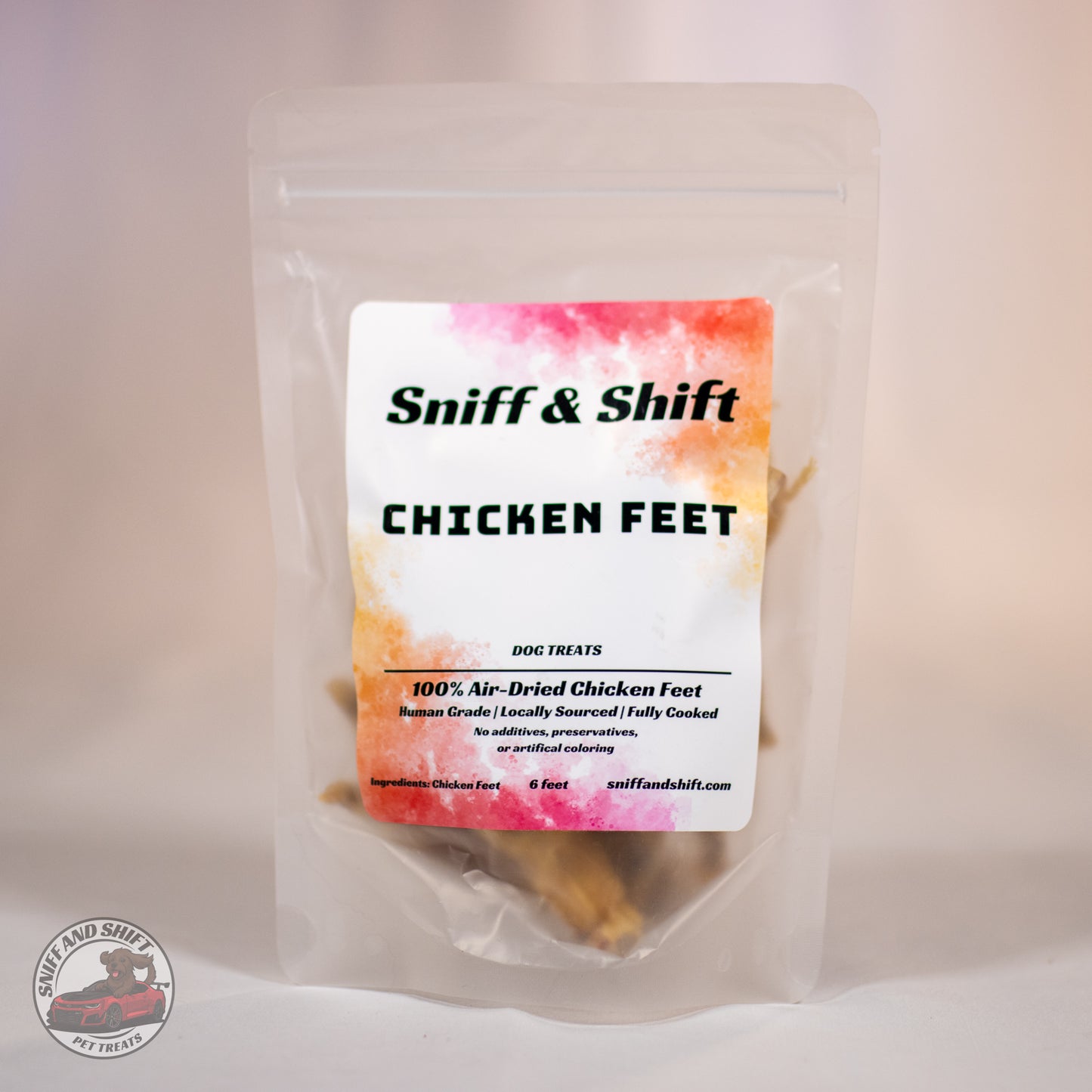 Sniff and Shift Air-Dried Chicken Feet – Crunch Into Natural Goodness!