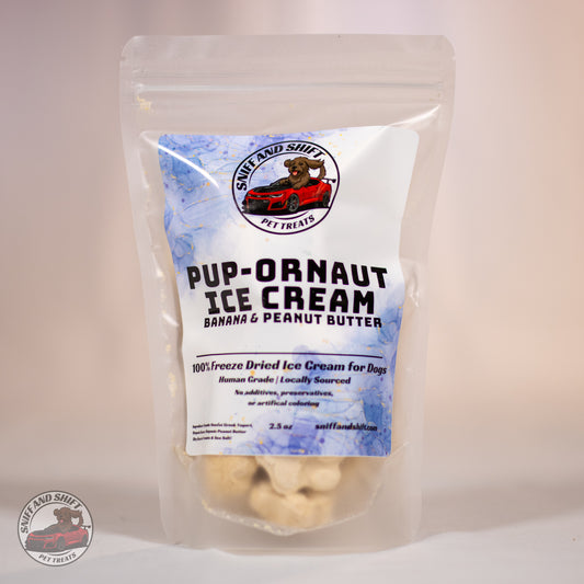 Pup-Ornaut Ice Cream - Banana Peanut Butter