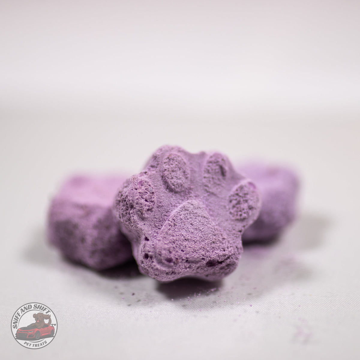 Pup-Ornaut Trio — all three freeze-dried dog ice cream flavors