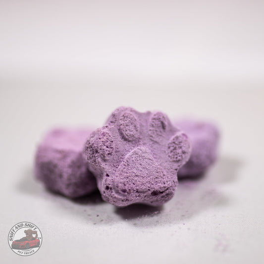 Pup-Ornaut Trio — all three freeze-dried dog ice cream flavors