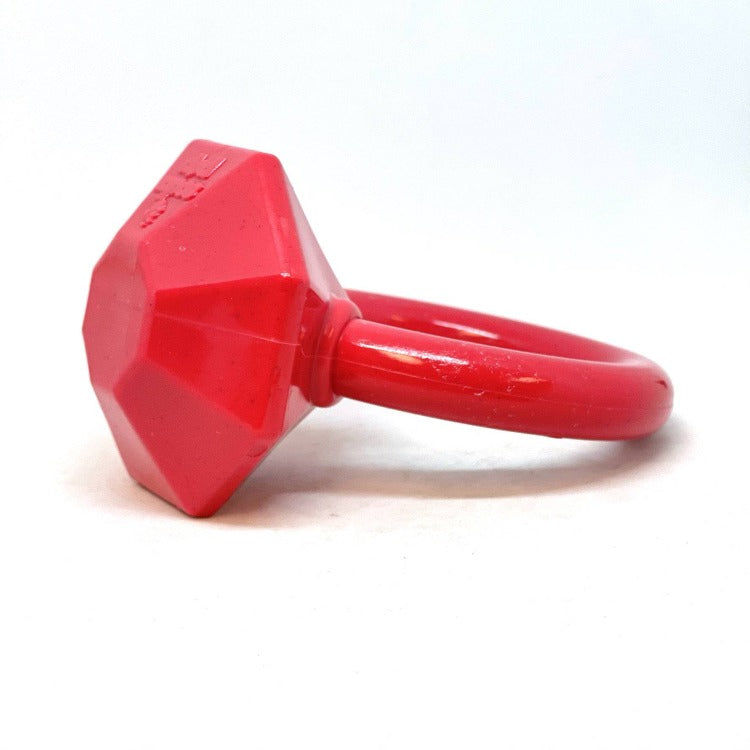 Diamond Ring Nylon Teething Ring for Puppies
