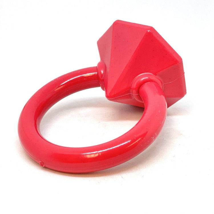 Diamond Ring Nylon Teething Ring for Puppies