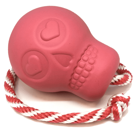 USA-K9 Skull Chew Toy and Treat Dispenser Large