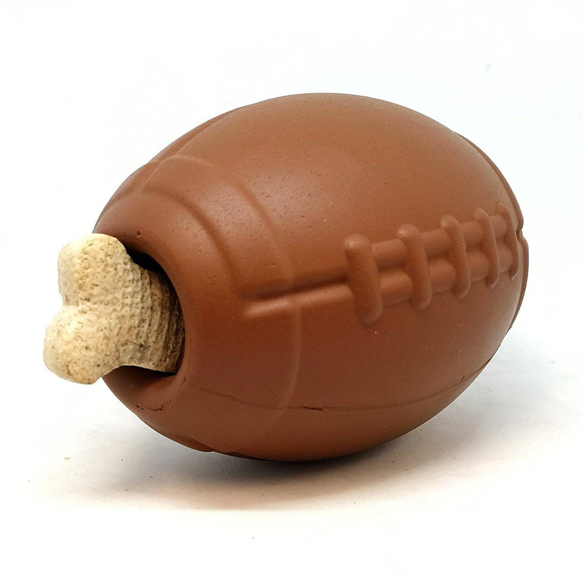 Football Rubber Chew Toy & Treat Dispenser Large