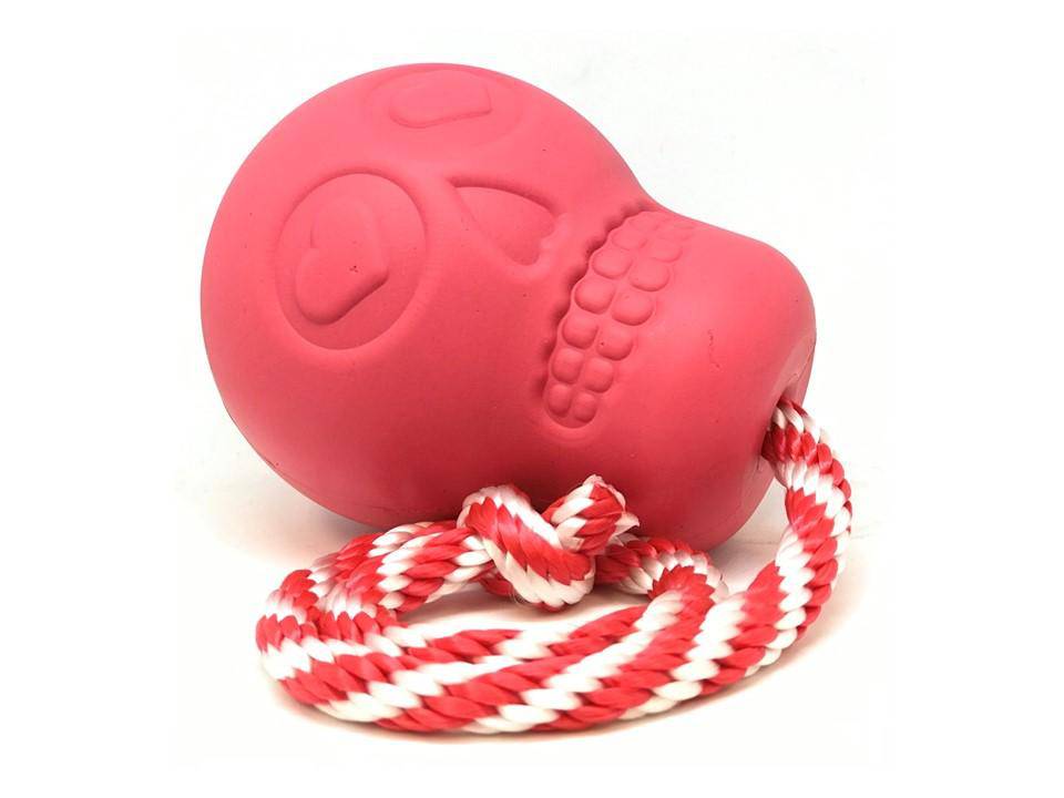 USA-K9 Skull Chew Toy and Treat Dispenser Large