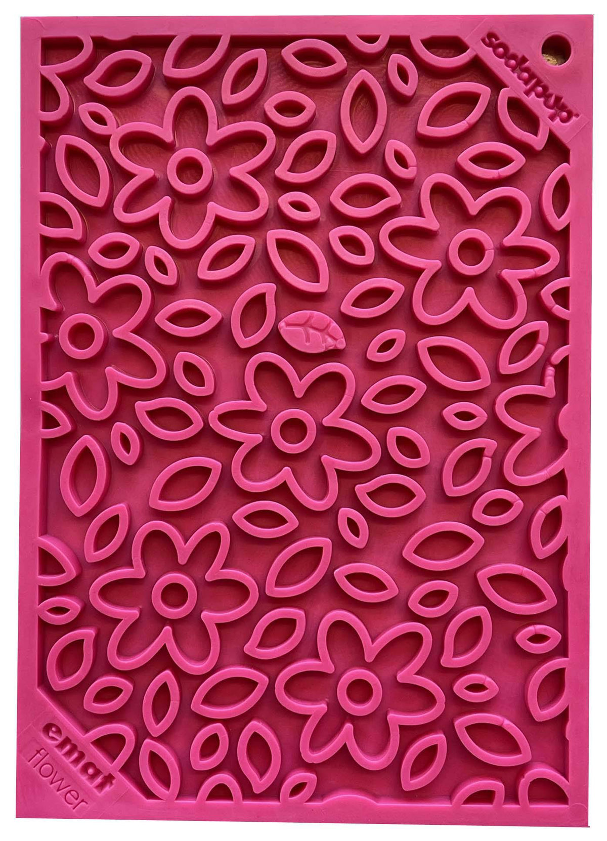 Flower Power eMat Lick Mat
