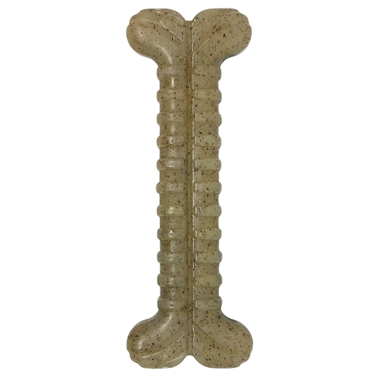 Brown Tough Bone nylon chew bone for medium to large dogs, SodaPup, sold through Sniff and Shift