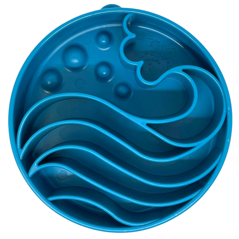 Wave eBowl Deep Slow Feeder Bowl