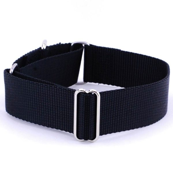 Nylon Martingale Dog Collars 1.5″ by 2 Hounds Design, sold through Sniff and Shift