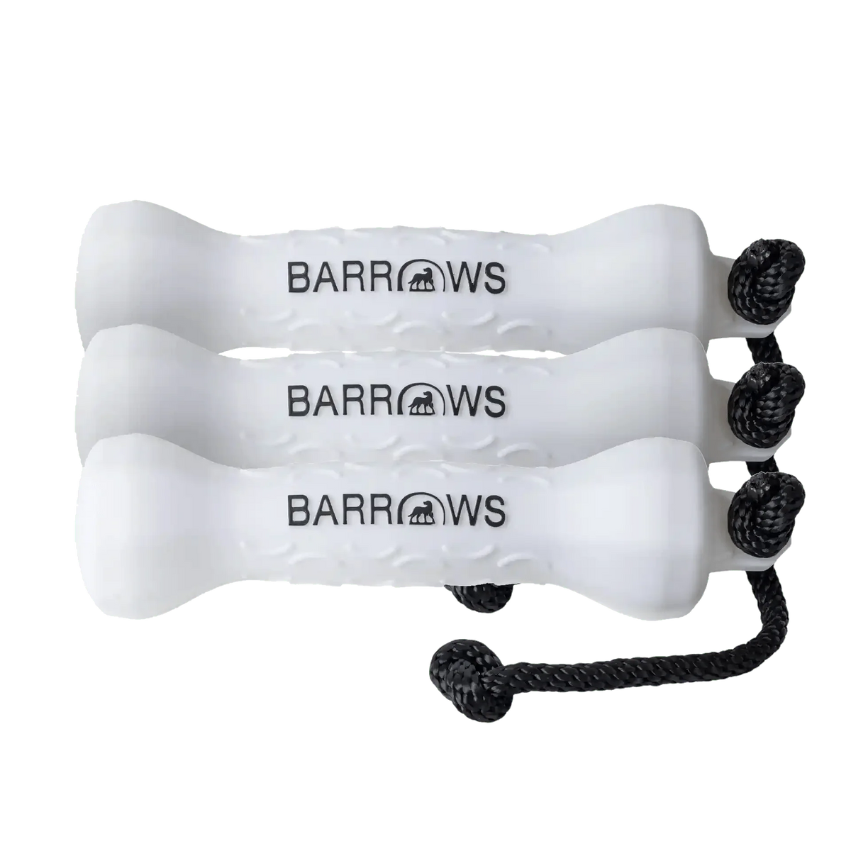 Barrows Training Bumper Pack gun dog training bumpers by Barrows Outdoor in white