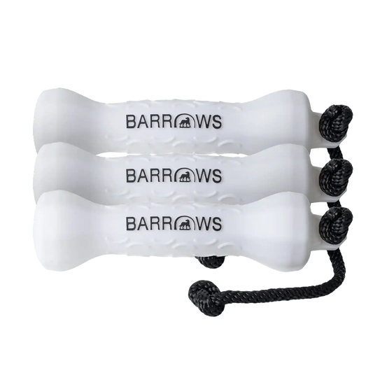 Barrows Training Bumper Pack gun dog training bumpers by Barrows Outdoor in white