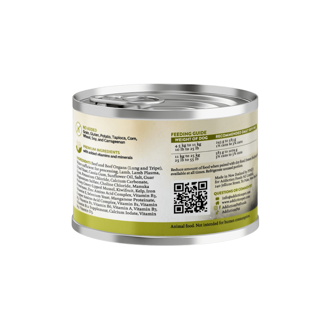 Wild Islands Highland Beef & Lamb Canned Dog Food 185g