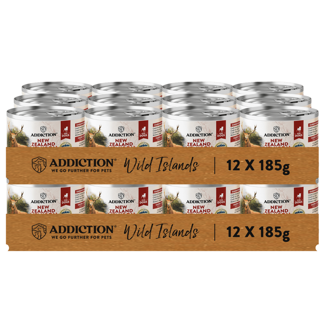 Wild Islands Venison Canned Dog Food 185g