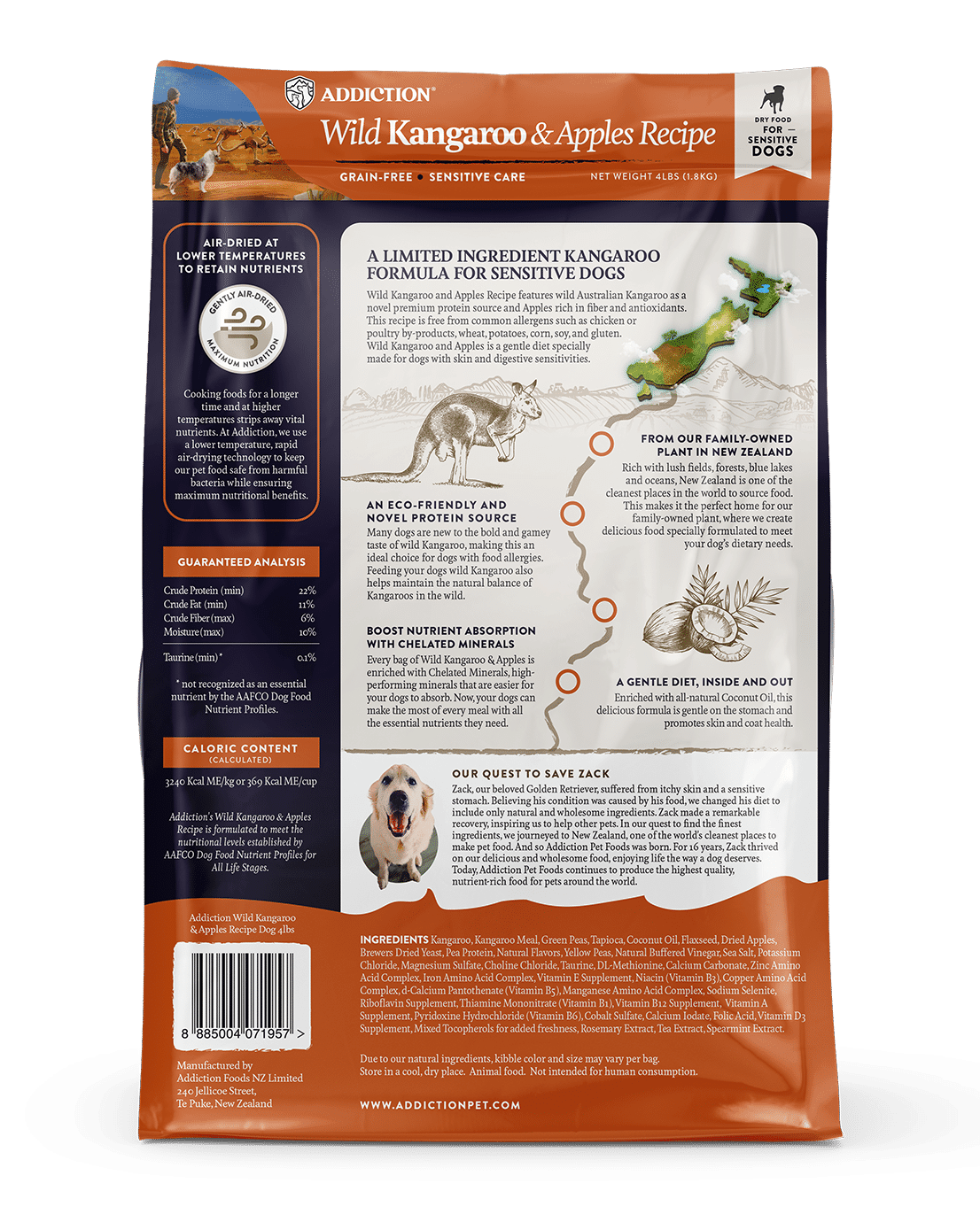 Wild Kangaroo & Apples Dry Dog Food