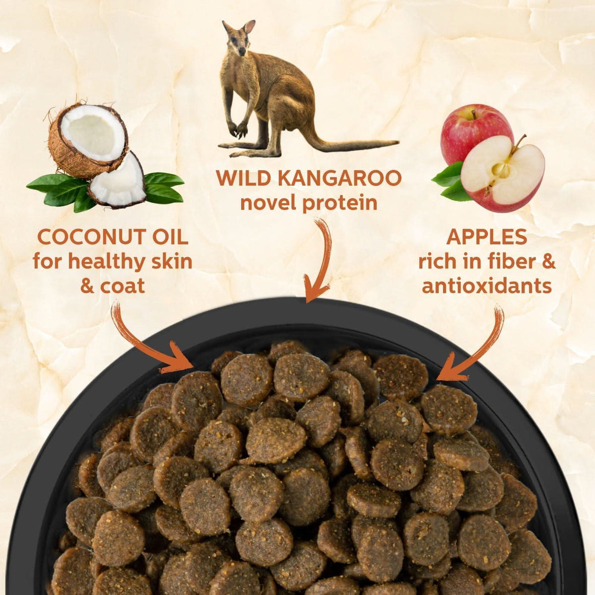 Wild Kangaroo & Apples Dry Dog Food