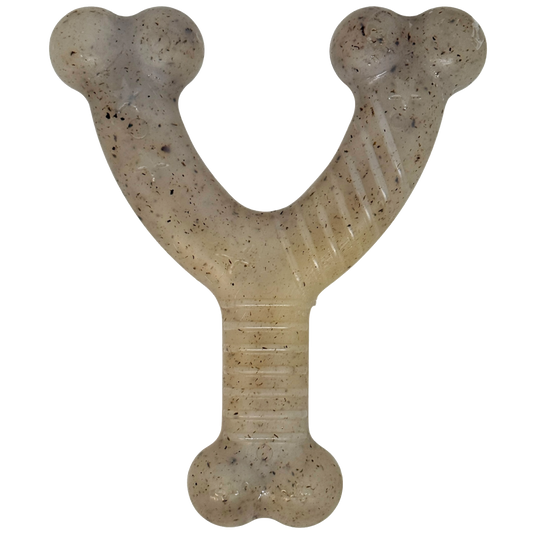 USA-K9 Stars and Stripes Wishbone nylon chew toy, SodaPup, sold through Sniff and Shift